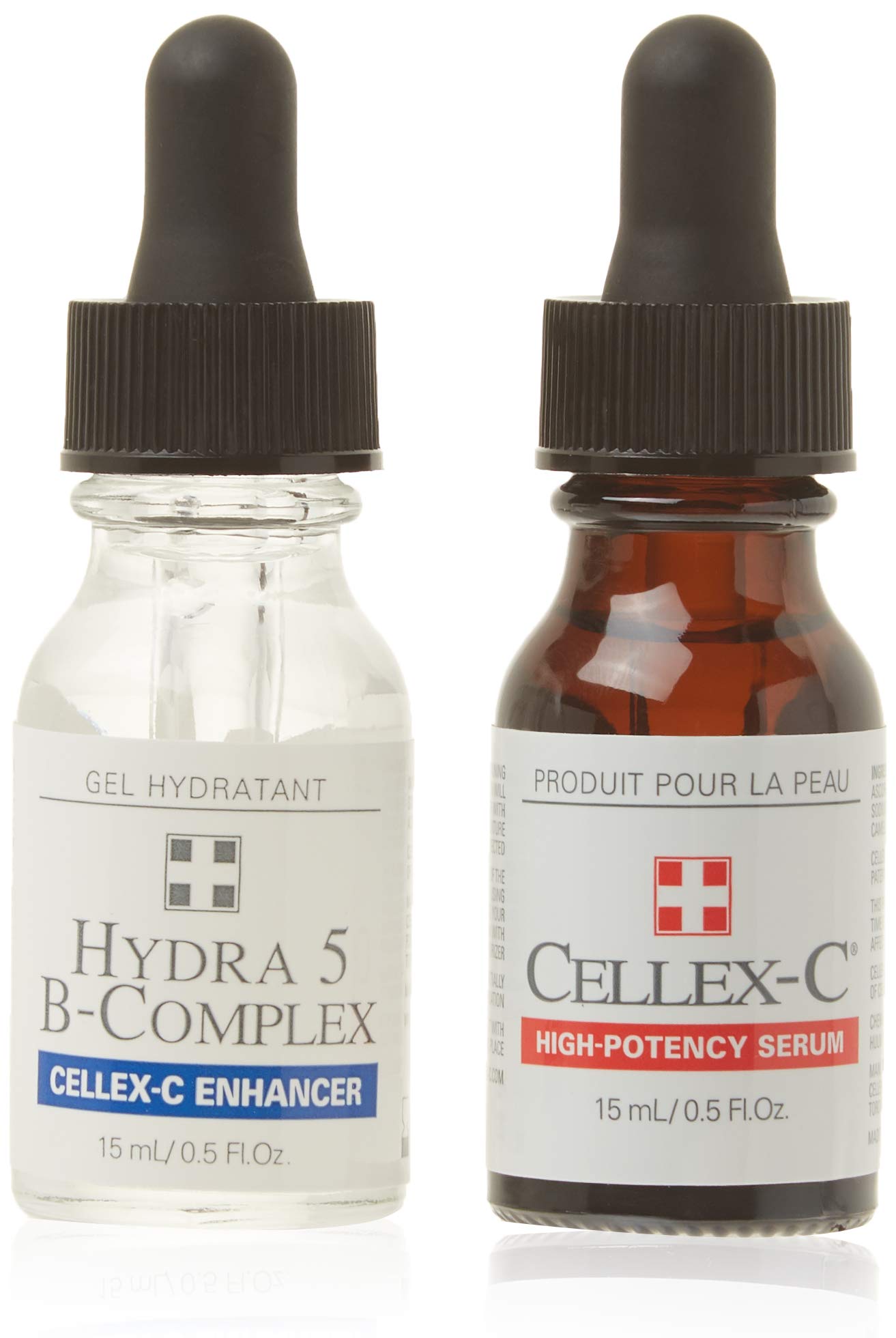 Cellex-C 2-Step Starter Kit, High-Potency Serum, Hydra 5 B-Complex, 1 kit